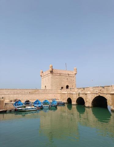 Le port et ses bateaux bleus bis