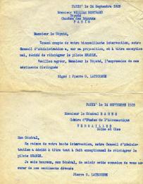 Lettre de reintegration du pilote erable